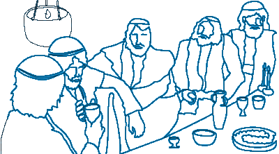 drawing of last seder