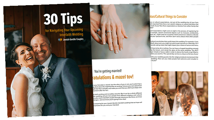 30 Tips for Navigating Your Interfaith Wedding