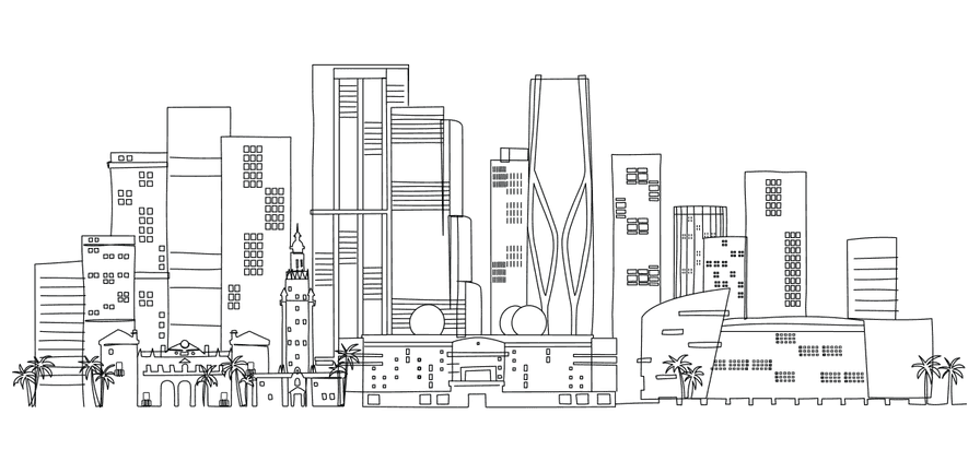 Miami skyline
