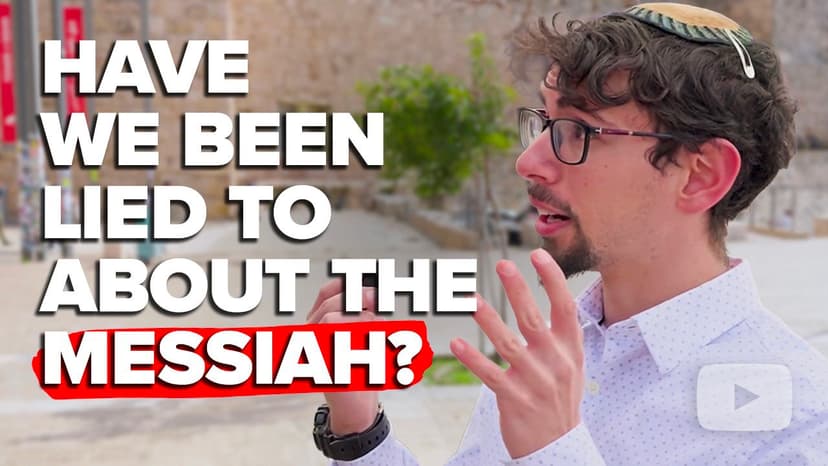 Men debate about the new covenant in Jerusalem, the old city