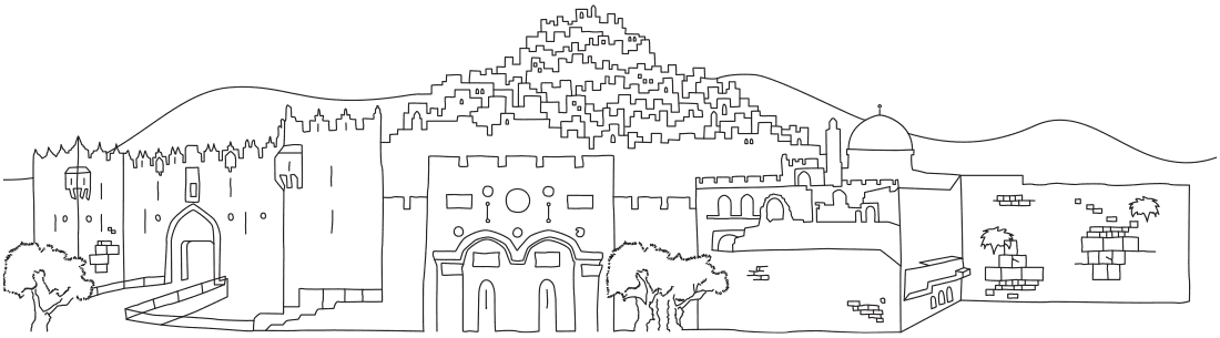 City of Jerusalem drawing