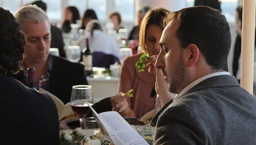 people celebrating passover