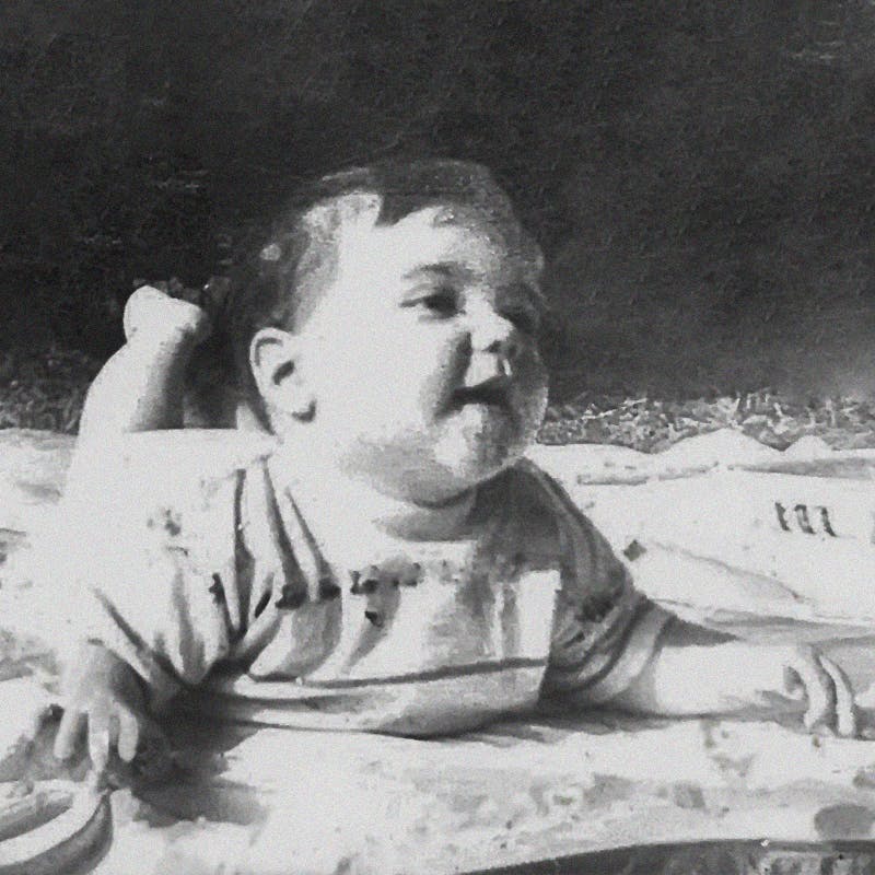 Susan Perlman as a baby
