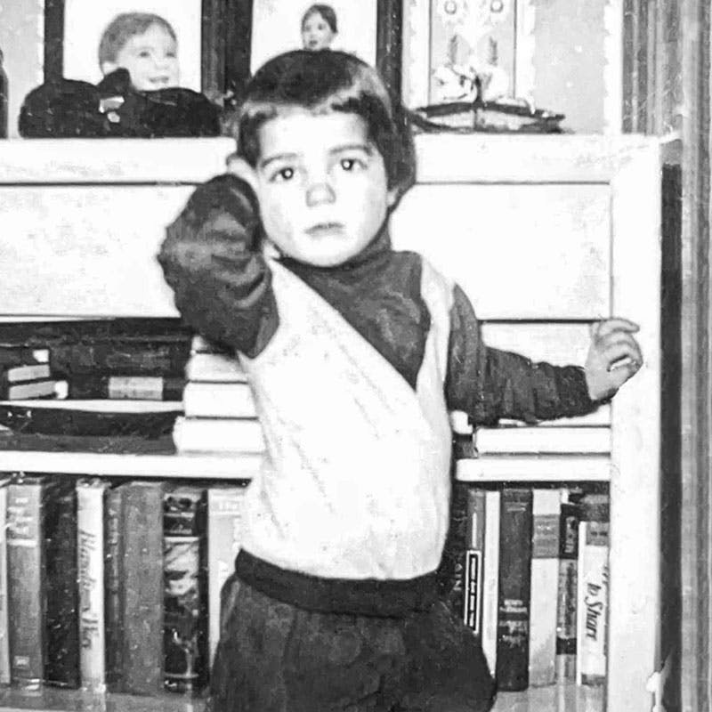 Susan Perlman as a little girl
