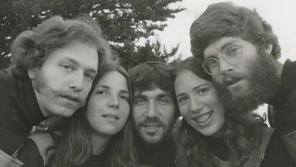 Susan Perlman and friends, in the early days of Jews for Jesus.