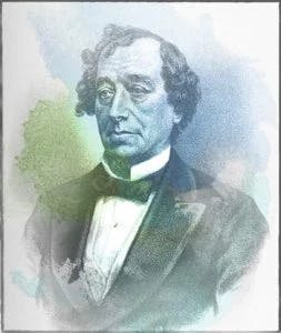 Painting of Benjamin Disraeli