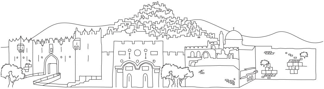 City of Jerusalem drawing